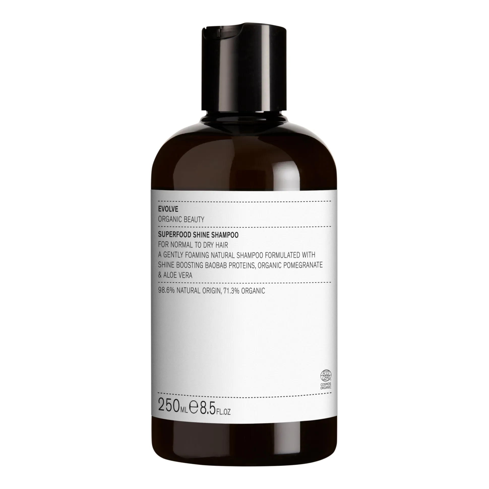 Evolve Superfood Shine Shampoo with Baobab and Pomegranate 250ml