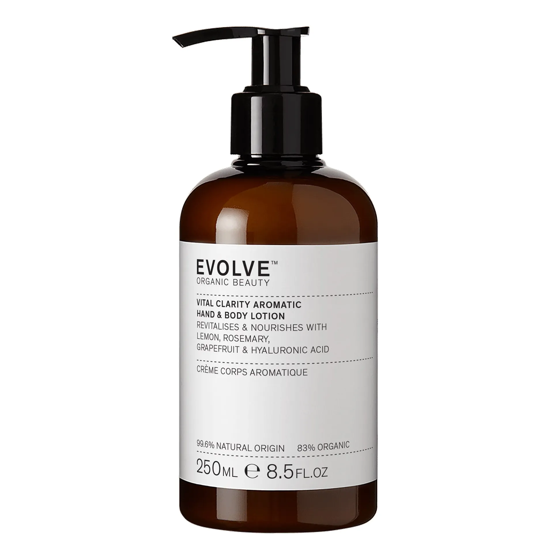 Evolve Vital Clarity Hand & Body Lotion 250ml