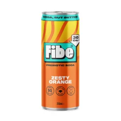 Fibe Zesty Orange Prebiotic Soda 250ml