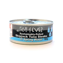 Fish4Ever Skipjack Steaks in Spring Water 160g