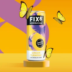 Fix8 Ginger Turmeric Kombucha 250ml