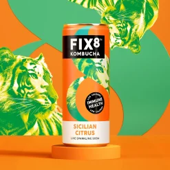 Fix8 Sicilian Citrus Kombucha 250ml