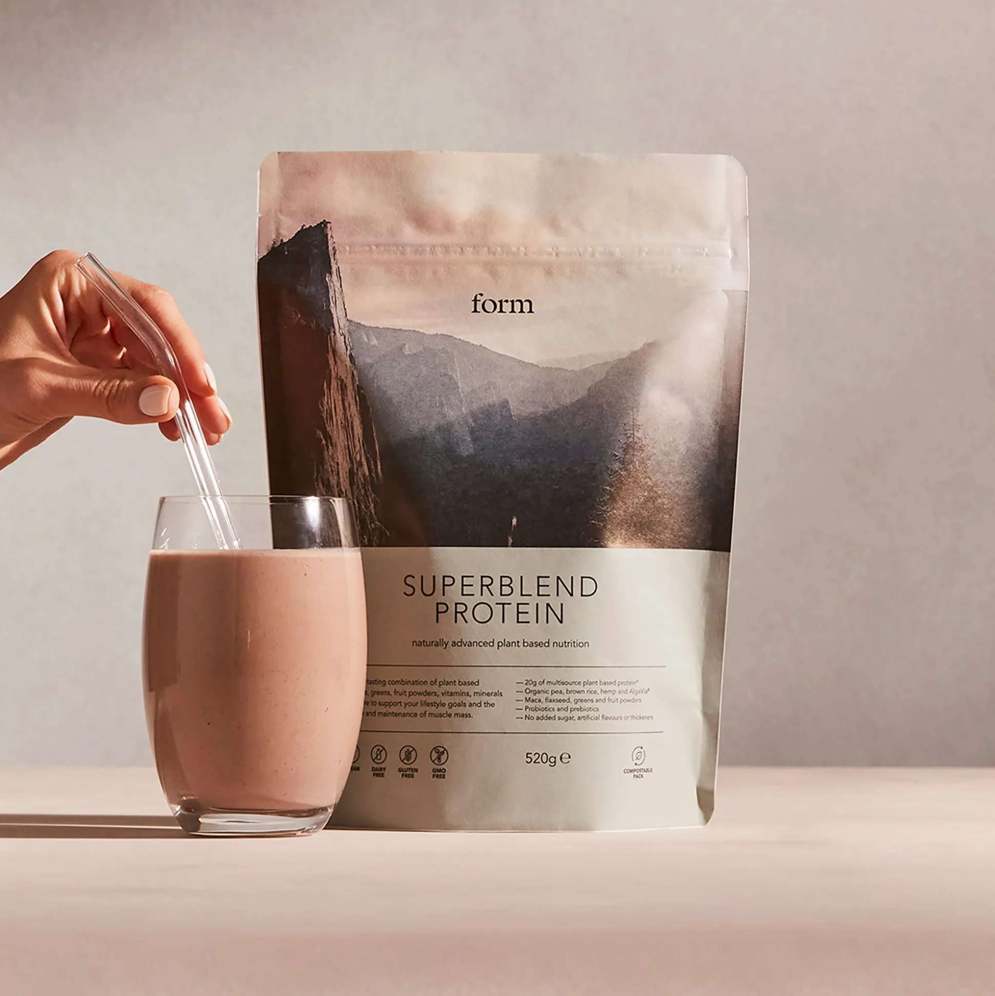 Form Superblend Protein - Chocolate Peanut 520g