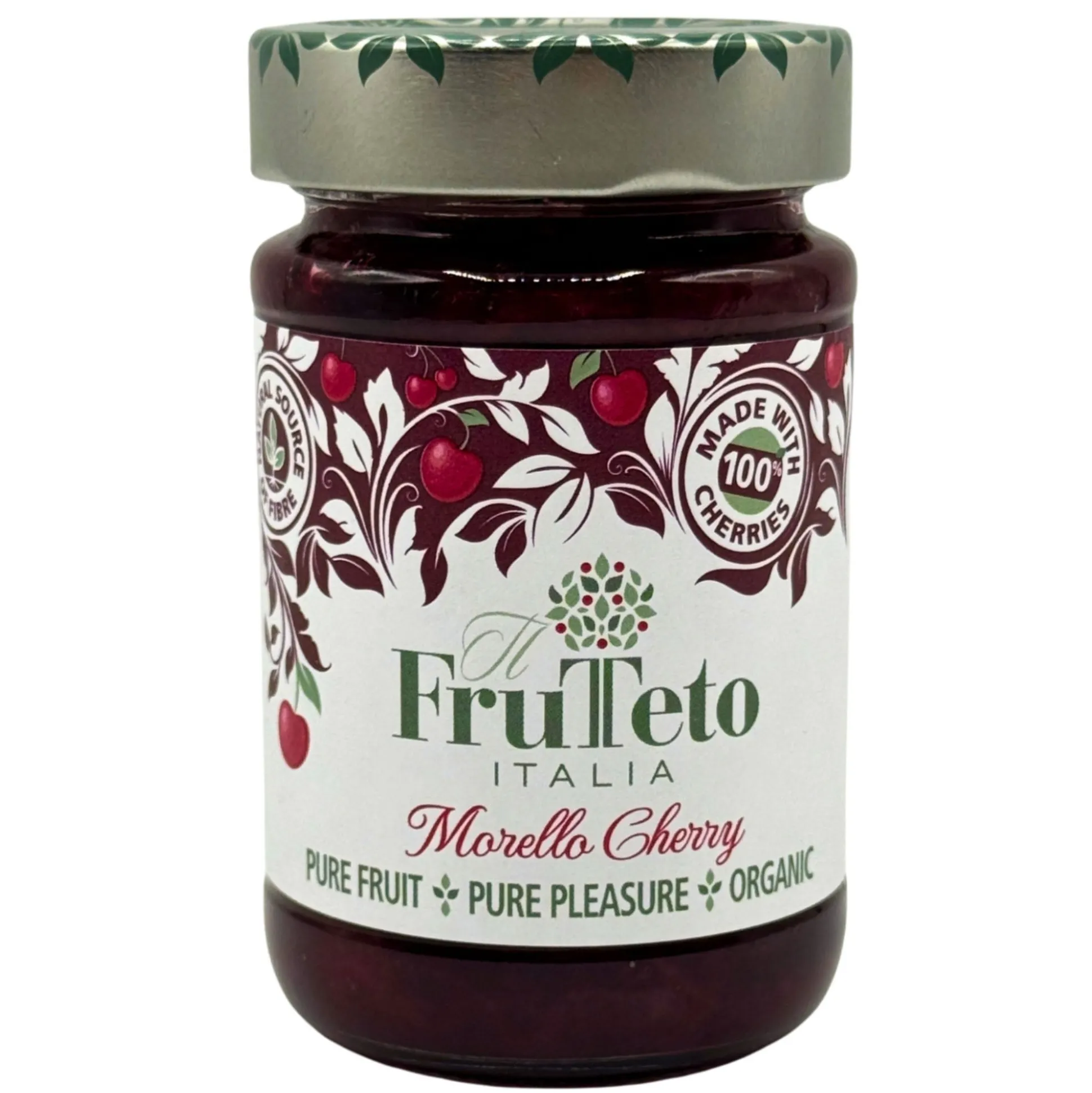 Frutteto Italia 100% Morello Cherry Fruit Spread 215g