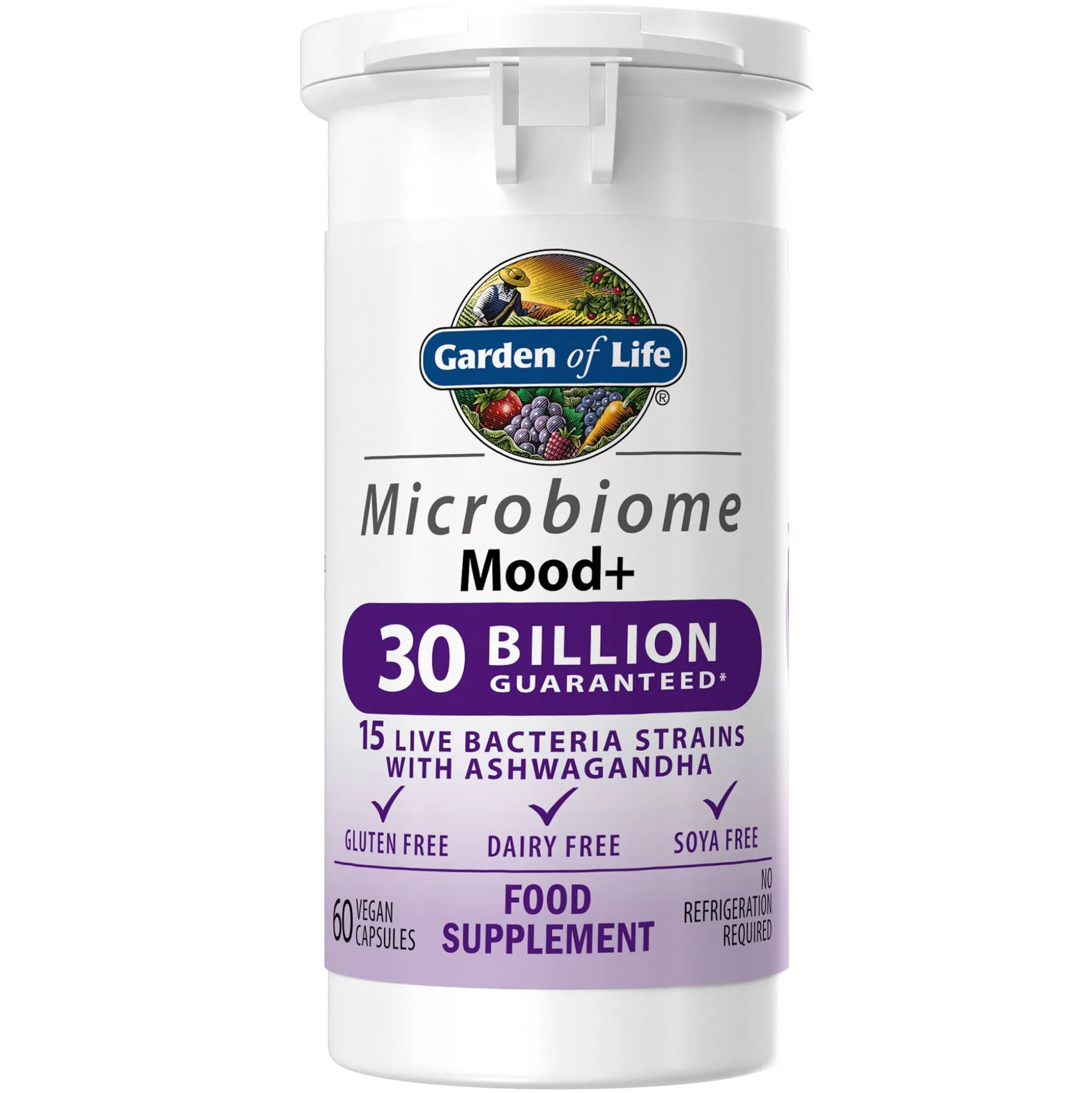 Garden of Life Microbiome Once Daily Mood+ 60 caps