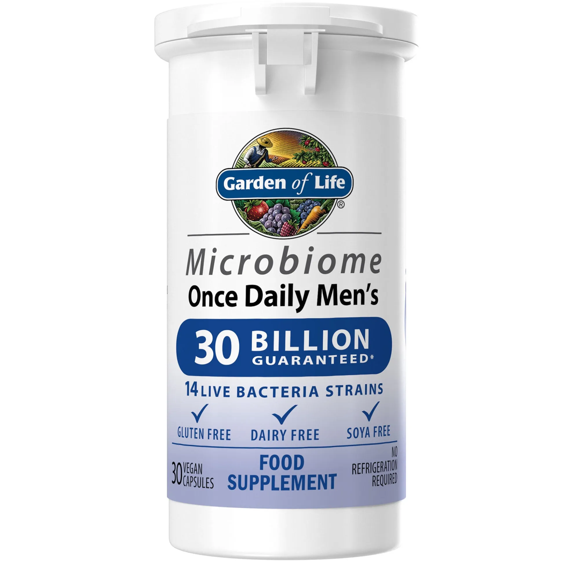 Garden of Life Microbiome Once Daily Mens 30 caps