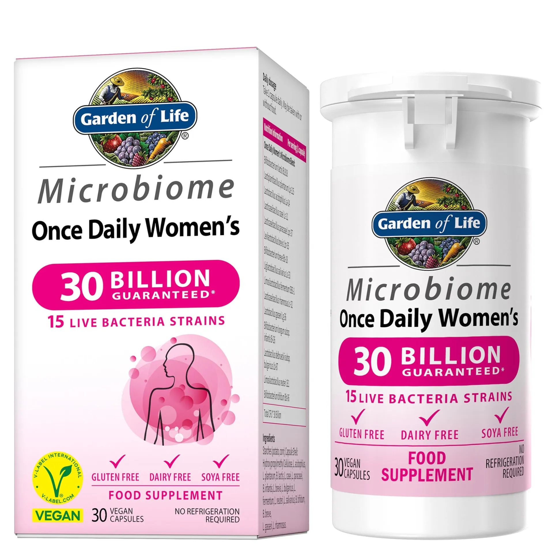 Garden of Life Microbiome Once Daily Womens 30 caps