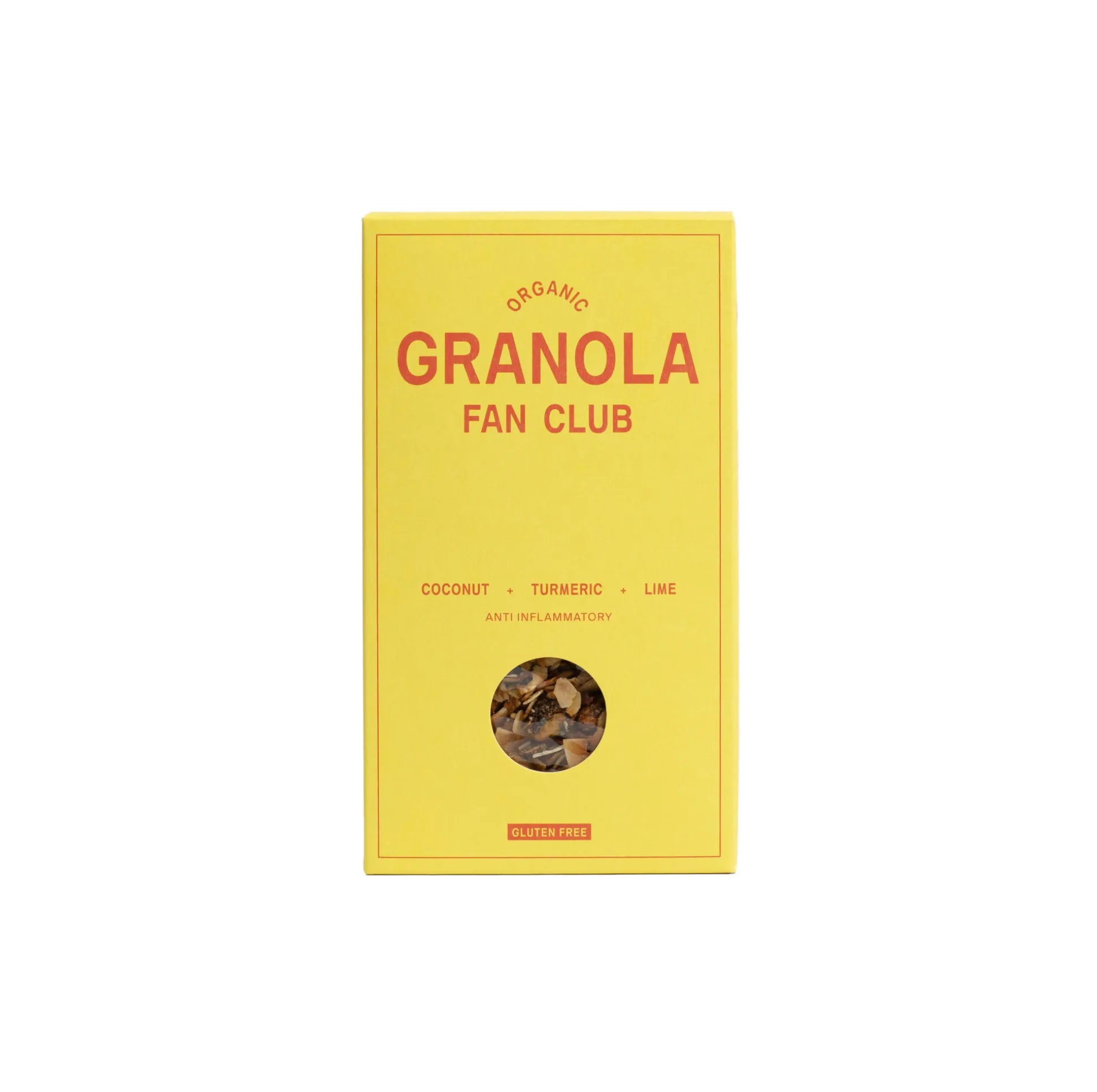Granola Fan Club Coconut + Turmeric + Lime 330g