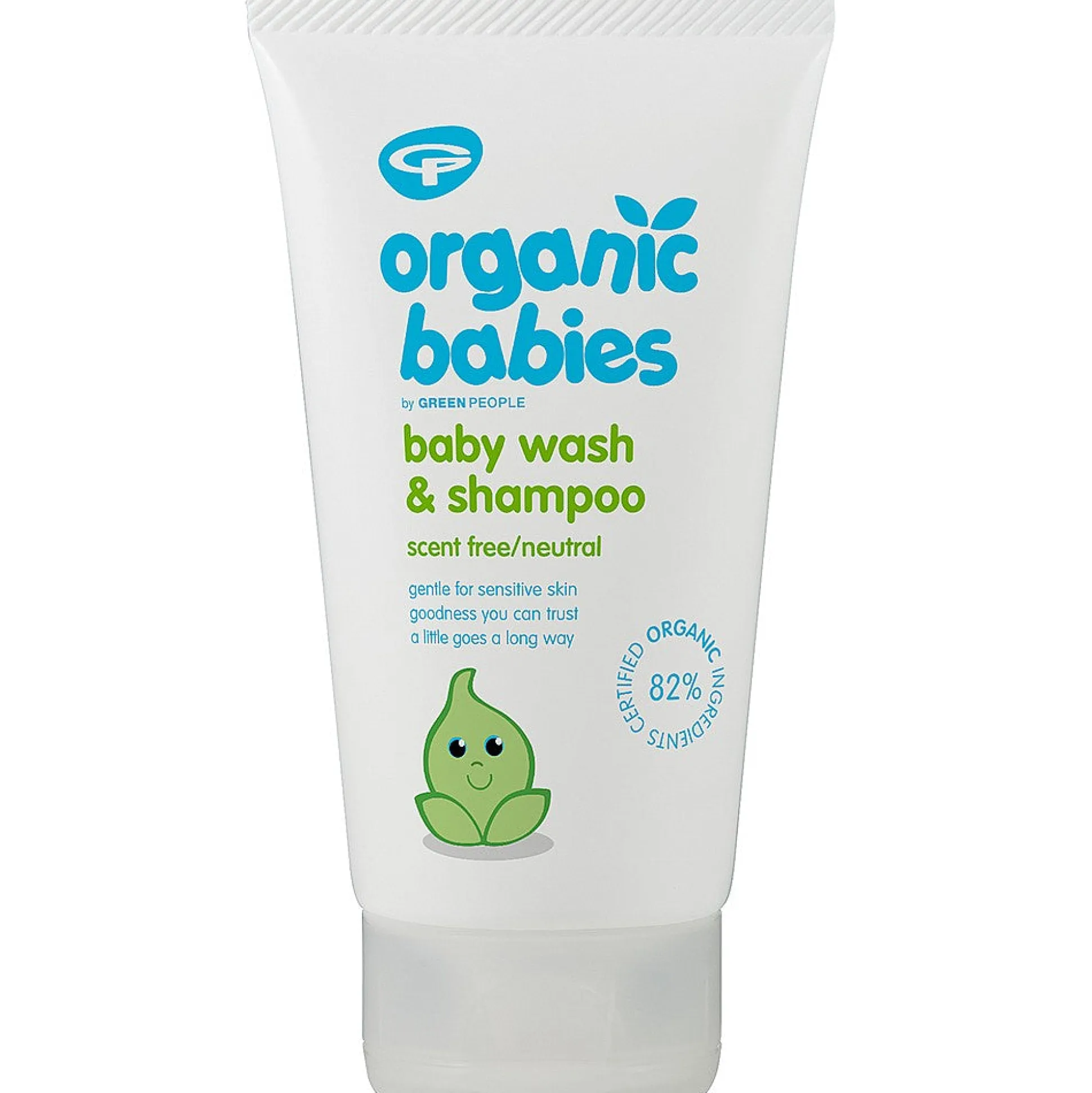Green People Babies Baby Wash & Shampoo - Scent Free 150ml