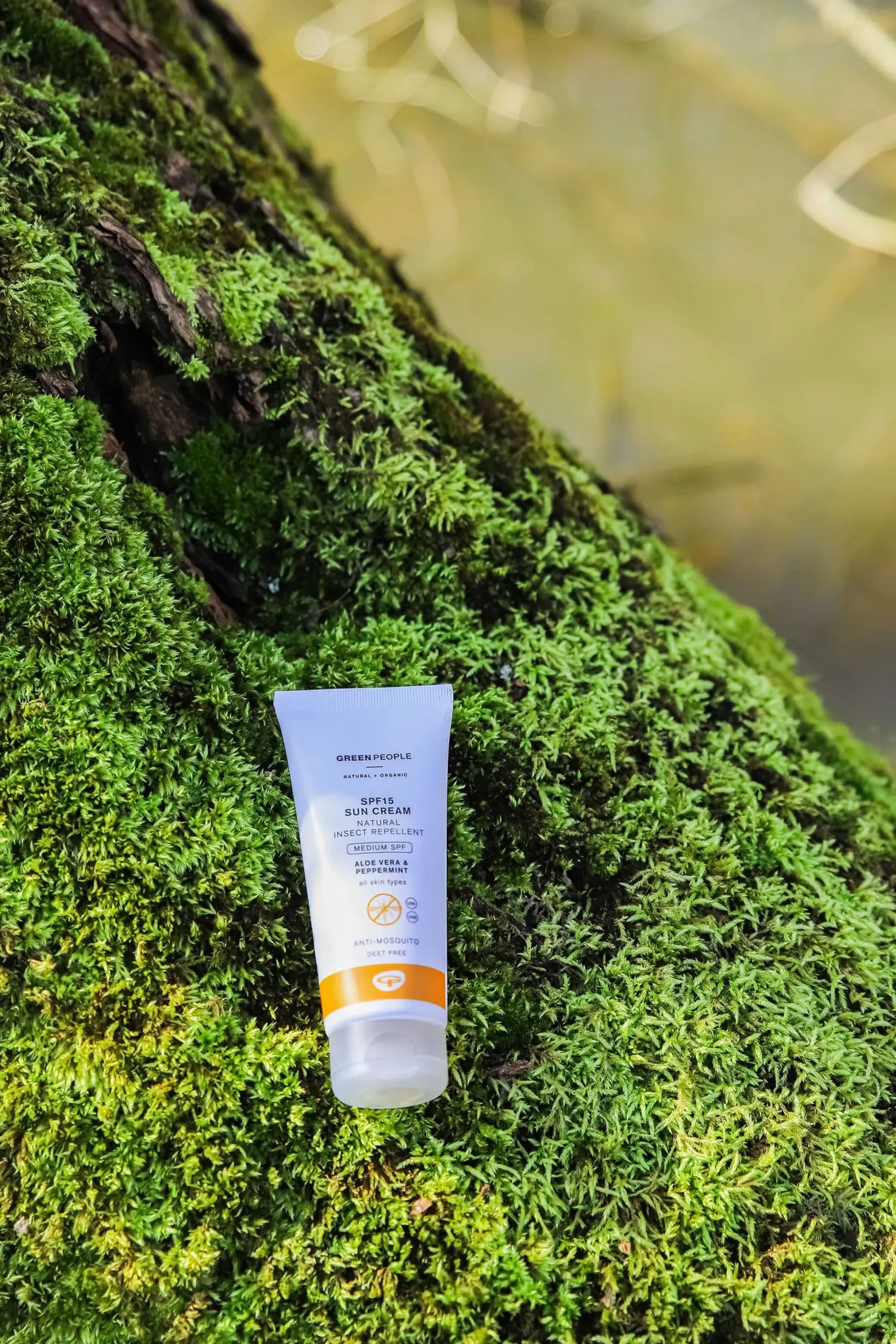 Green People SPF15 Sun Cream With Natural Insect Repellent 100ml