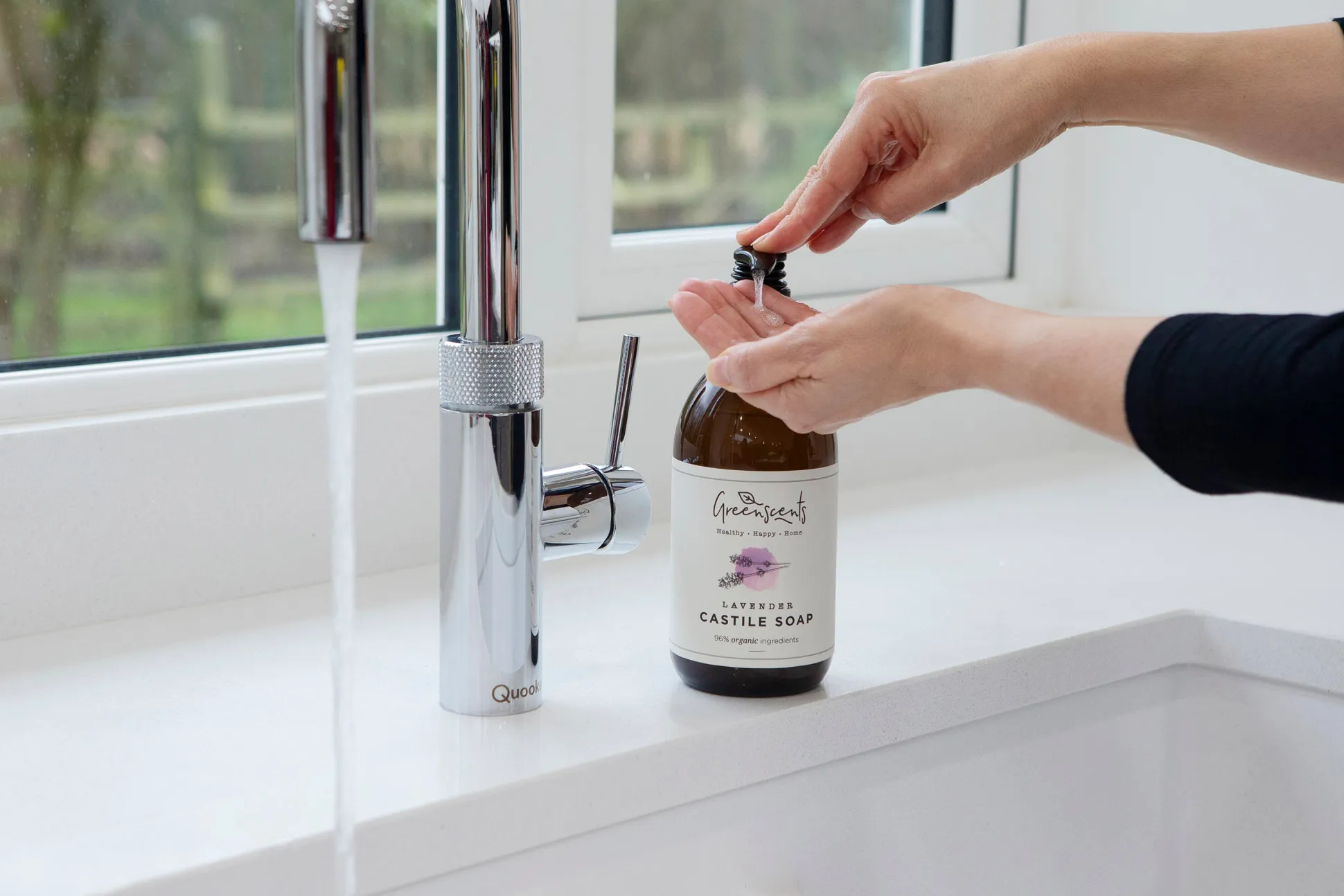 Greenscents Organic Lavender Castile Soap 500ml