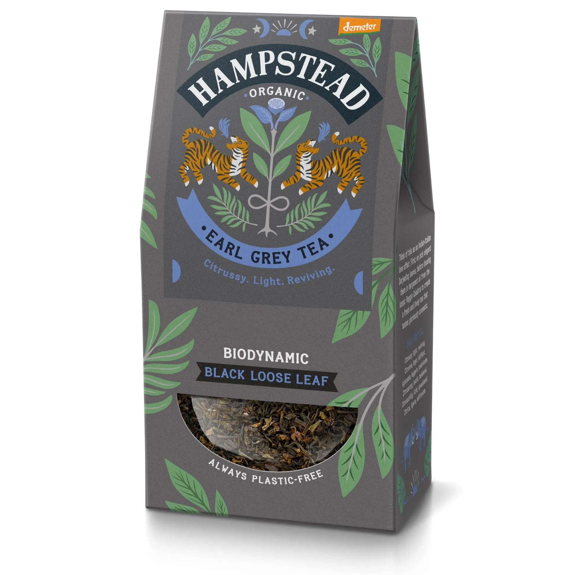 Hampstead Organic Earl Grey Loose Leaf Tea 100g