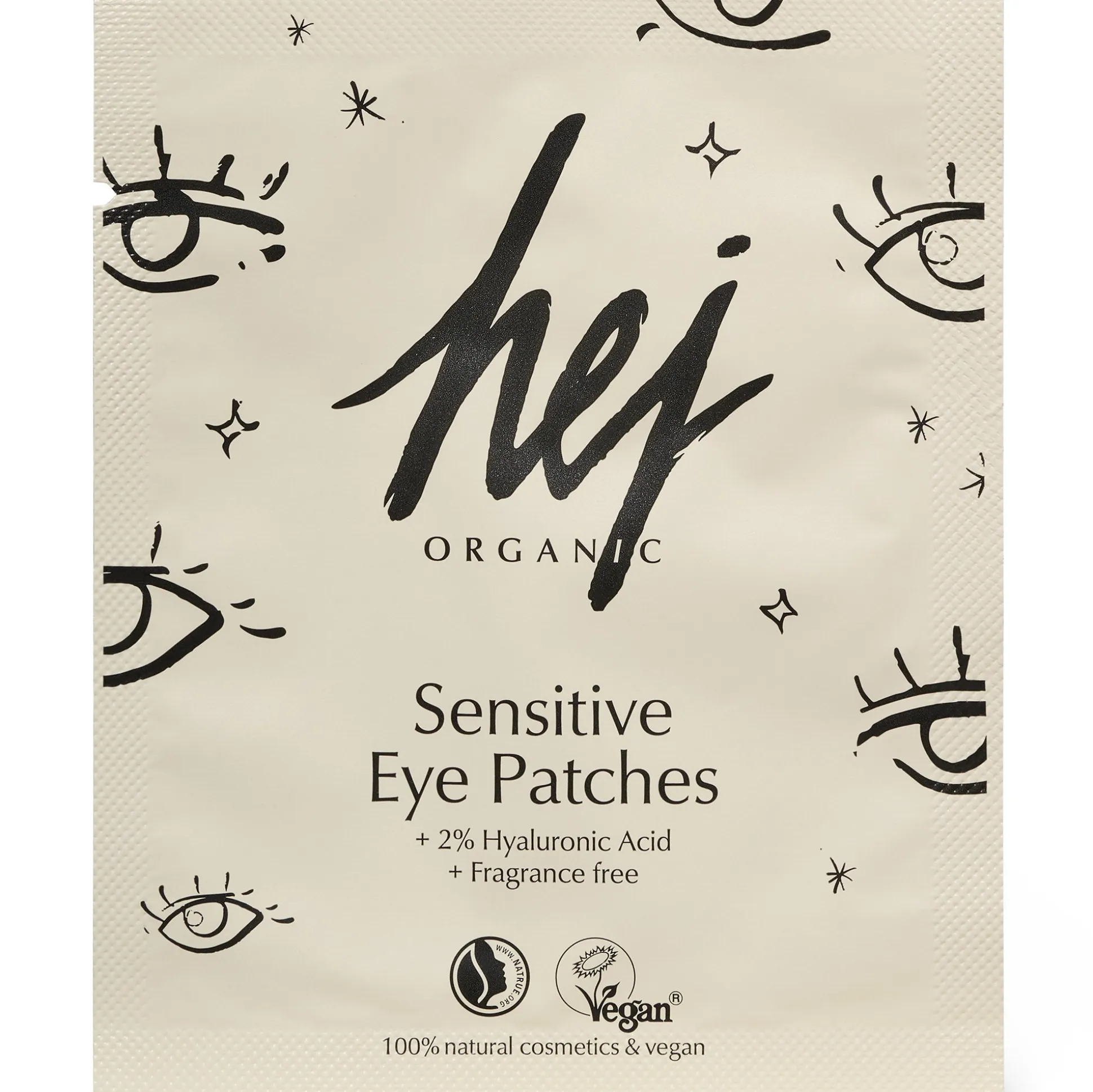 HEJ ORGANIC Sensitive Eye Patches 1 pair