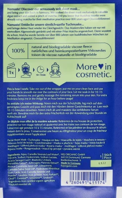 HEJ ORGANIC The Relaxer - Second Skin Mask 18g