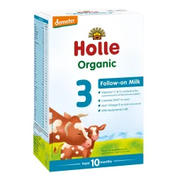 Holle Organic Growing Up Milk 12+ Months 600g