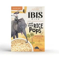 Ibis Organic Wholegrain Rice Pops- Sweetened 275g