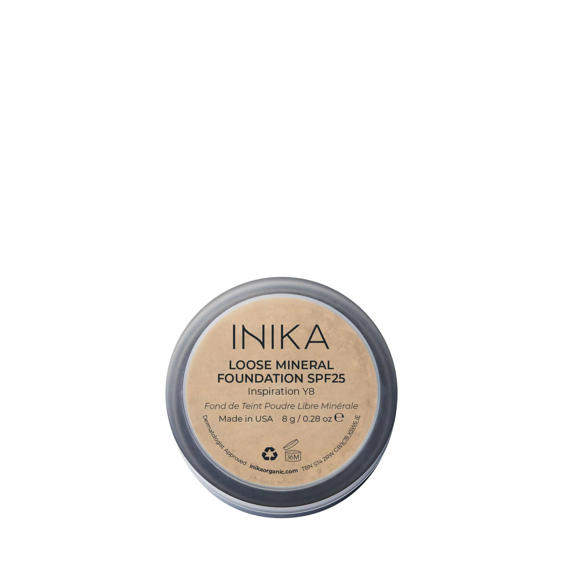 INIKA Loose Mineral Foundation SPF 25 - Inspiration 8g