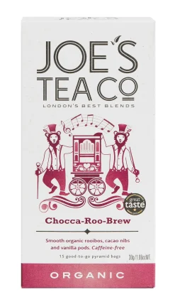 Joe's Tea Co. Chocca-roo-brew 15x Biodegradeable Pyramid Bags 15 bags