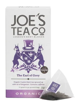Joe's Tea Co. The Earl of Grey 15x Biodegradeable Pyramid Bags 15 bags