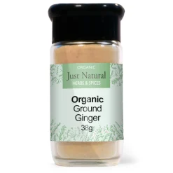 Just Natural Ginger Ground (jar) 40g