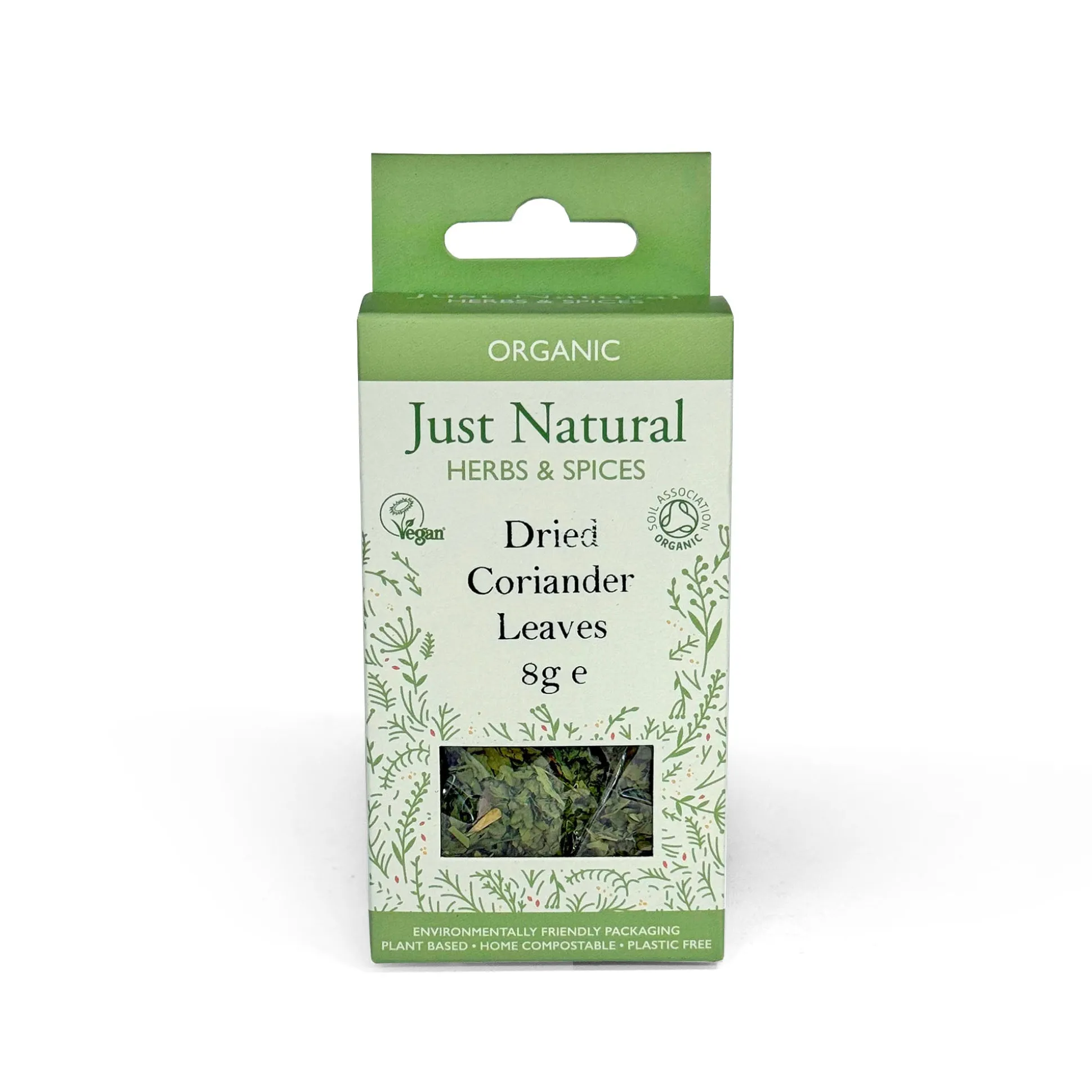 Just Natural Herbs Organic Dried Coriander Leaves 8g