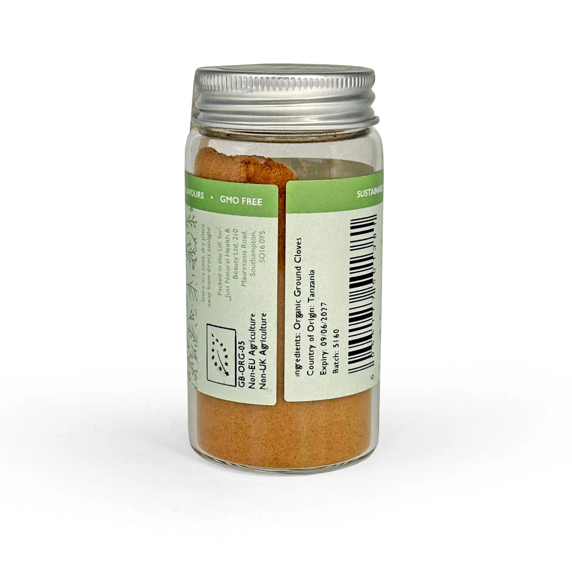 Just Natural Herbs Organic Ground Cloves 40g