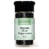 Just Natural Peppercorns Black (jar) 50g
