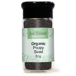Just Natural Poppy Seed (jar) 65g