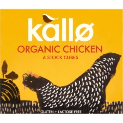 Kallo Organic Chicken Stock Cube 66g