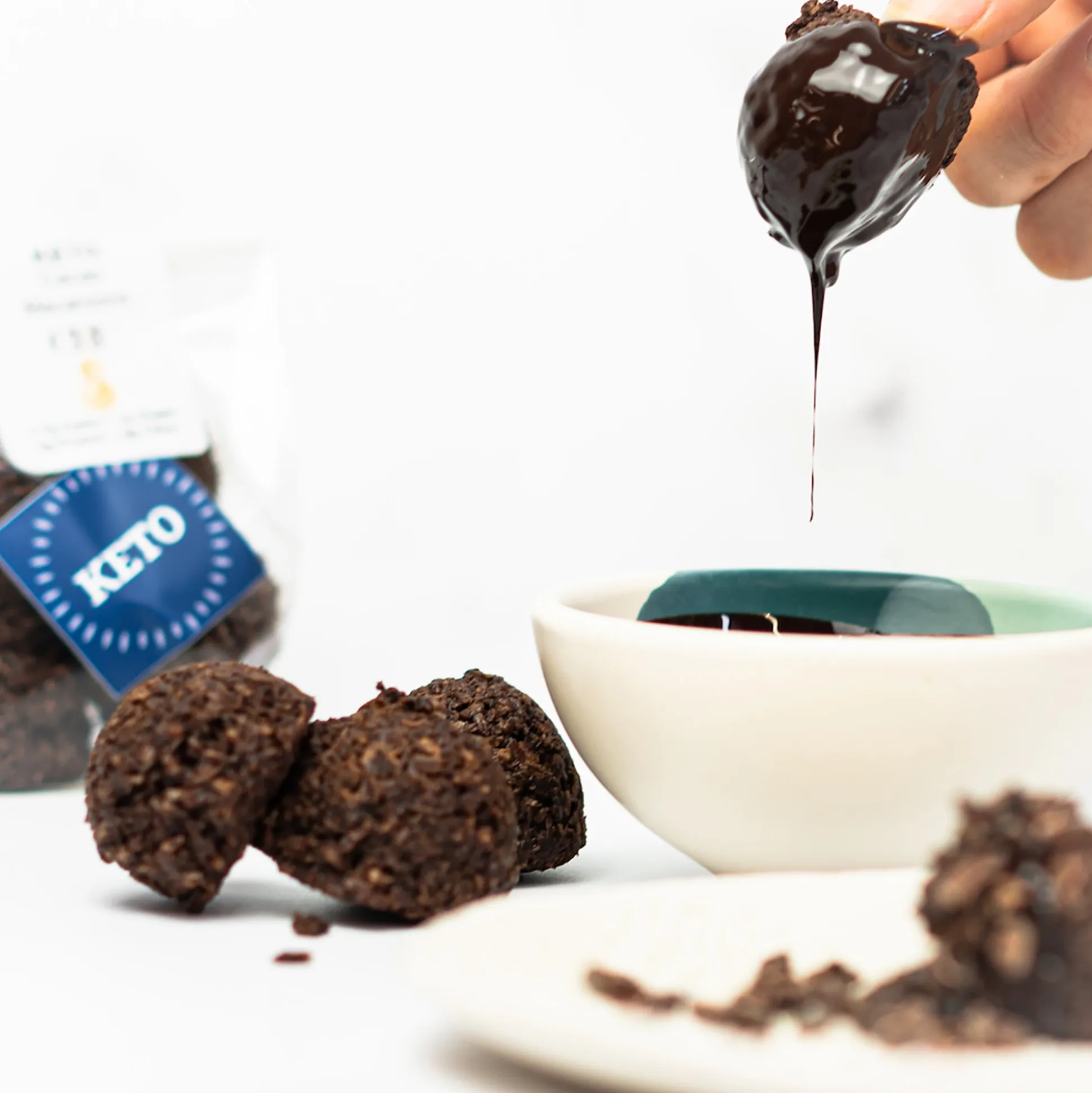 Keto8 Raw Cacao Morsels 128g
