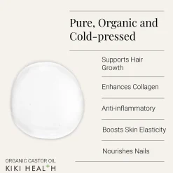 KIKI Health Organic Castor Oil 250ml