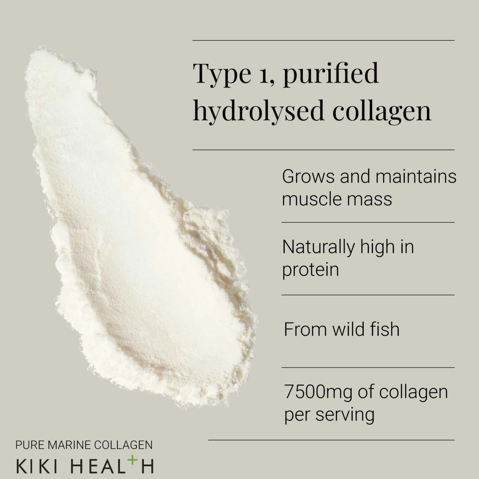 KIKI Pure Marine Collagen Powder 20g