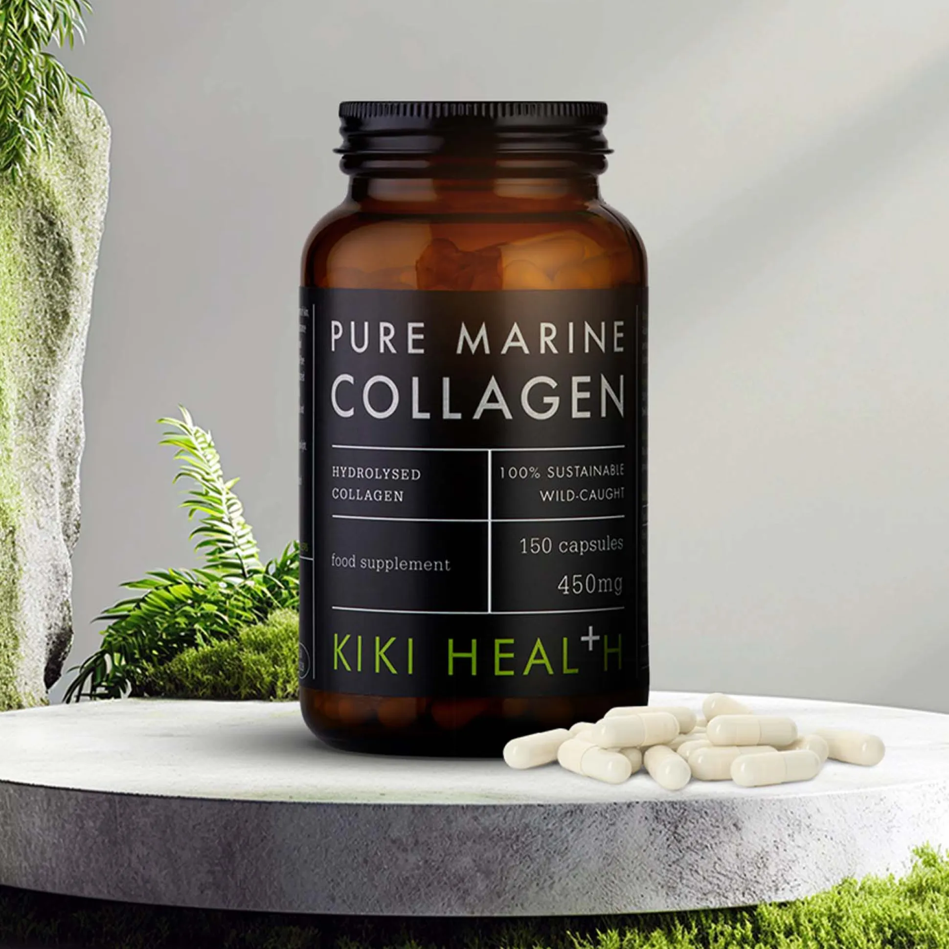 KIKI Pure Marine Collagen Vegicaps 150 Vegicaps