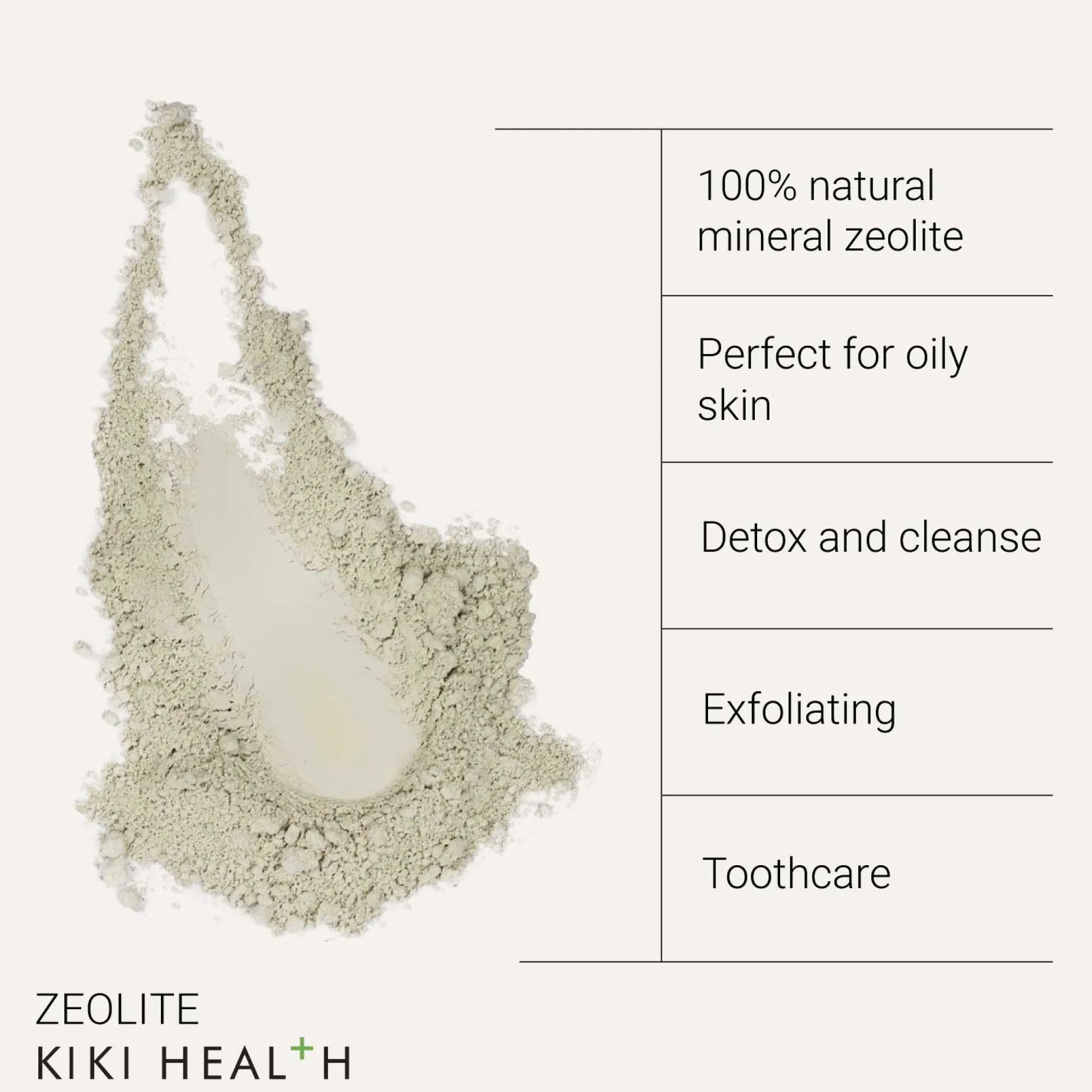 KIKI Zeolite Powder 120g