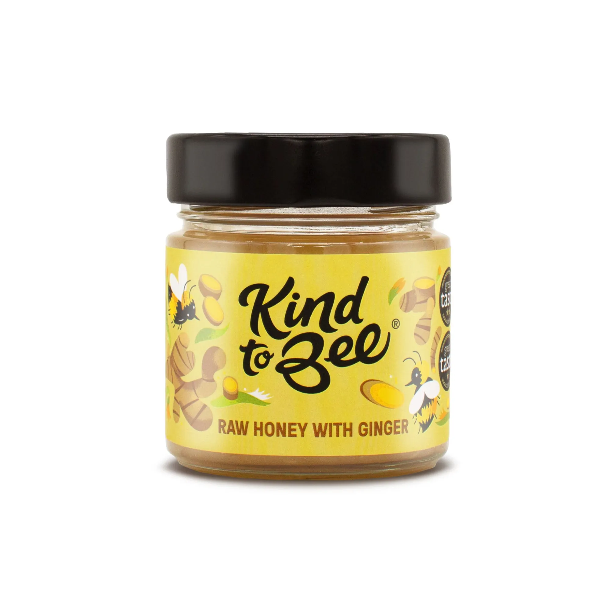 Kind to Bee Honey with Fresh Ginger Root 250g