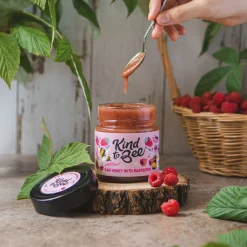 Kind to Bee Honey with Raspberry 250g
