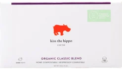 Kiss the Hippo Coffee Organic Classic Blend Pods 10 pods