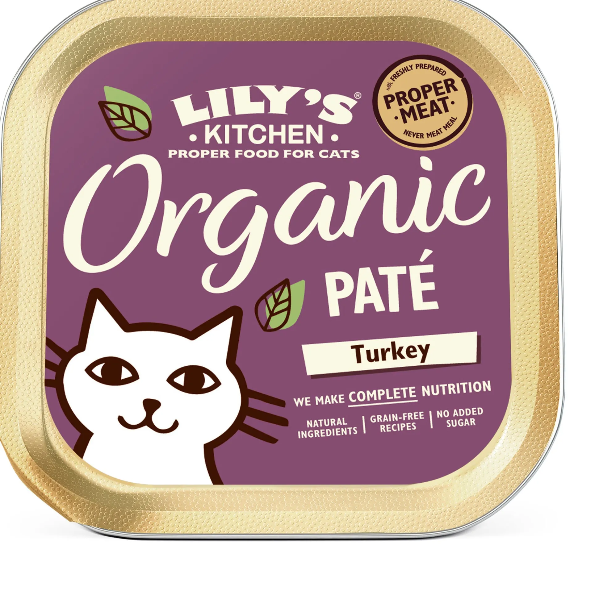 Lily's Kitchen Organic Turkey Dinner for Cats 85g