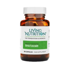 Living Nutrition Fermented Shatavari 60 Caps