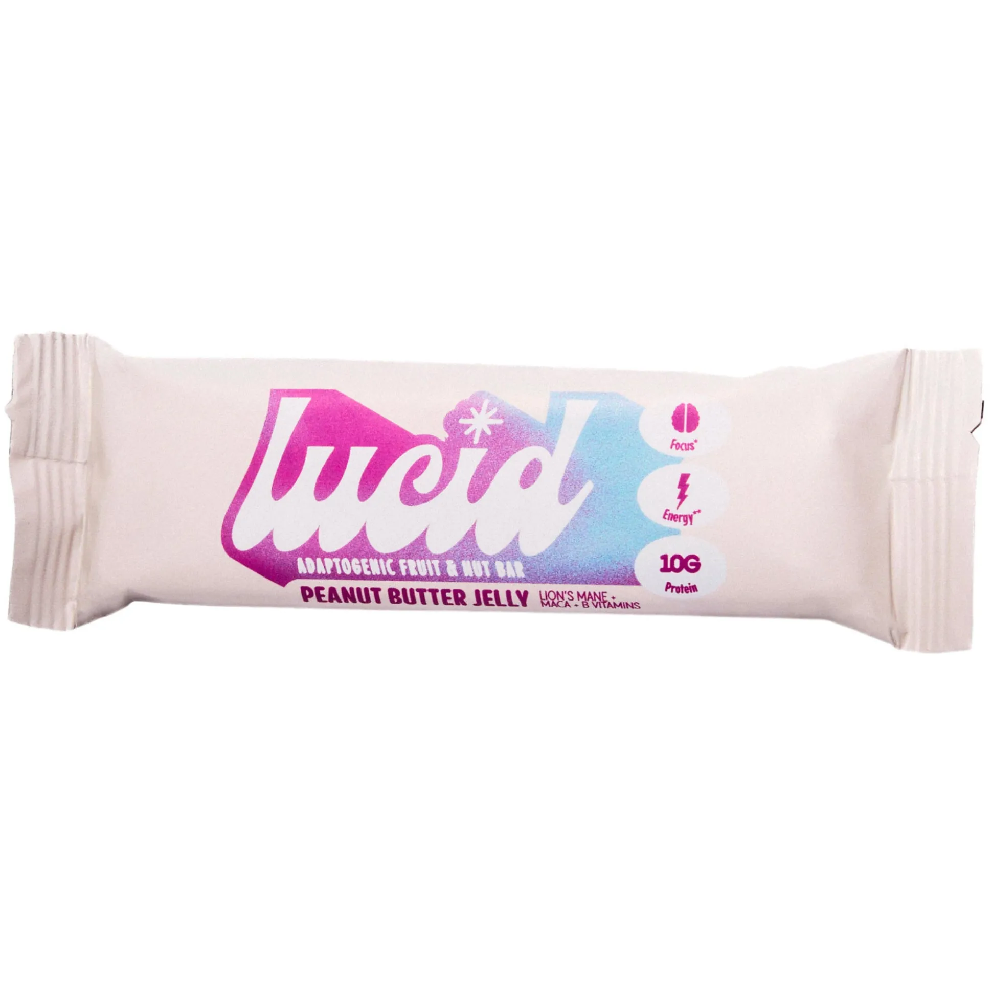 Lucid Peanut Butter Jelly Energy & Focus Nutrition Bar 50g