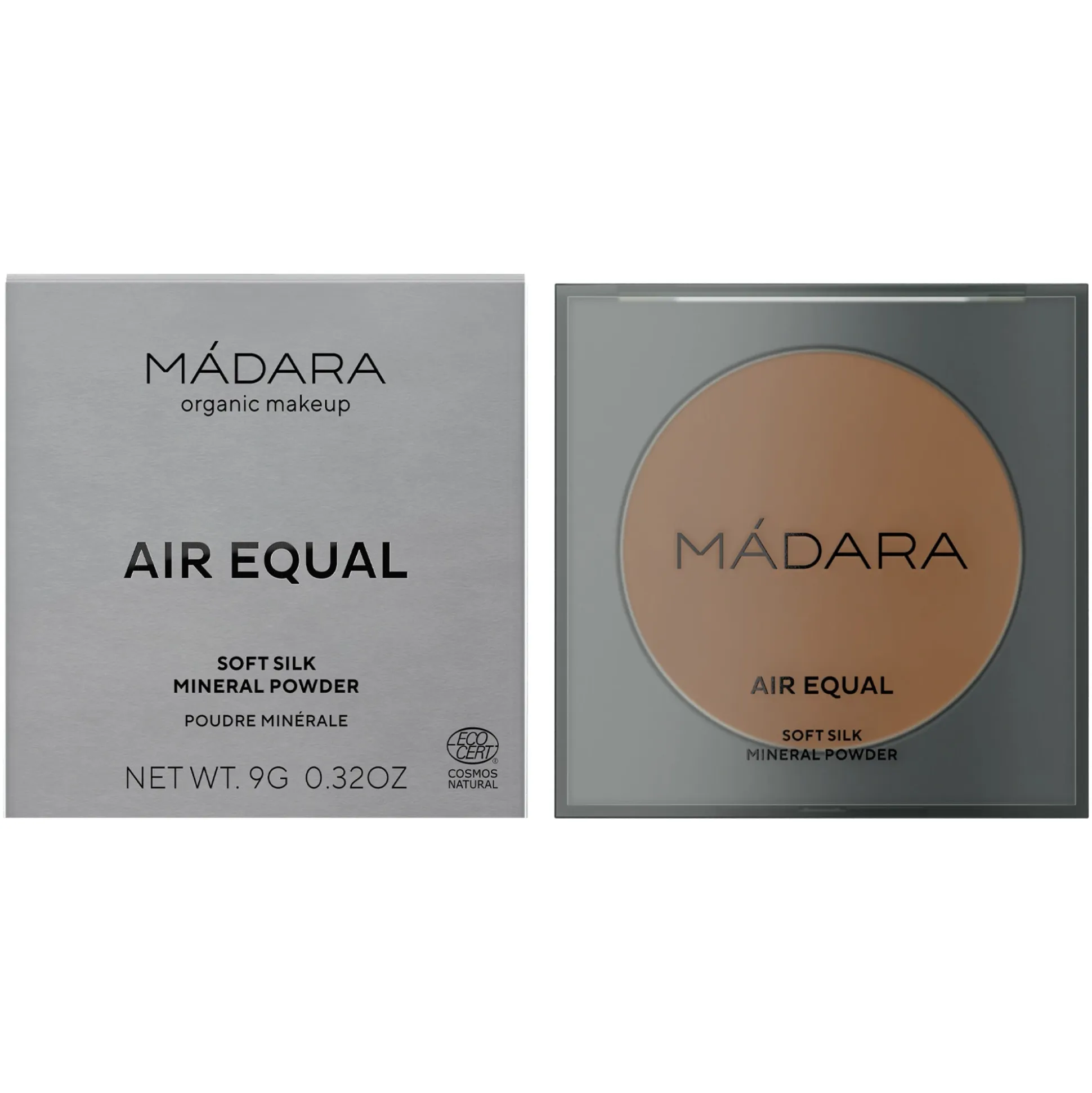 MADARA AIR EQUAL Soft Silk Mineral Powder, #3 DEEP 9g