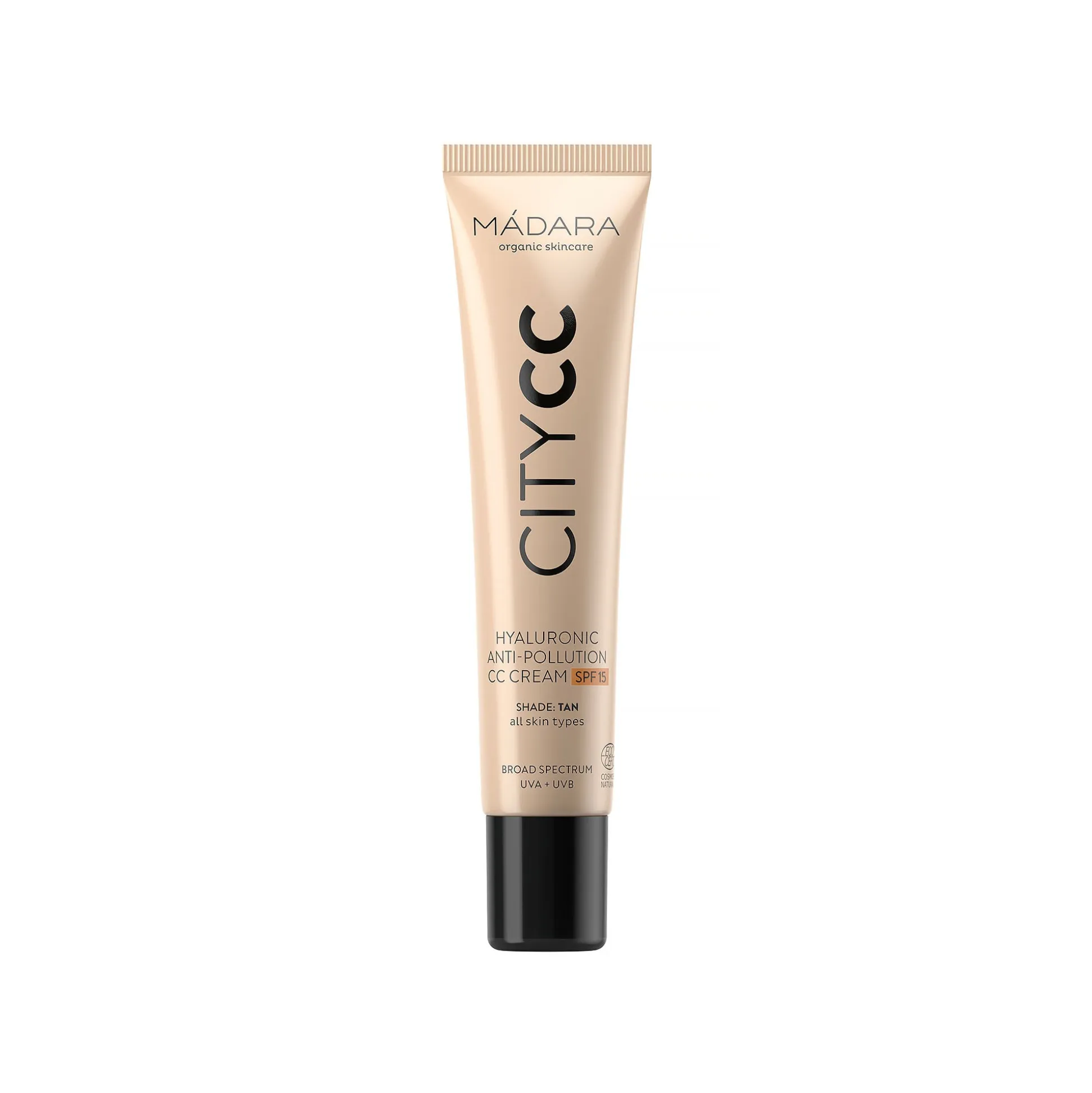 MADARA CITY CC Hyaluronic Anti-pollution CC cream SPF 15, TAN 40ml