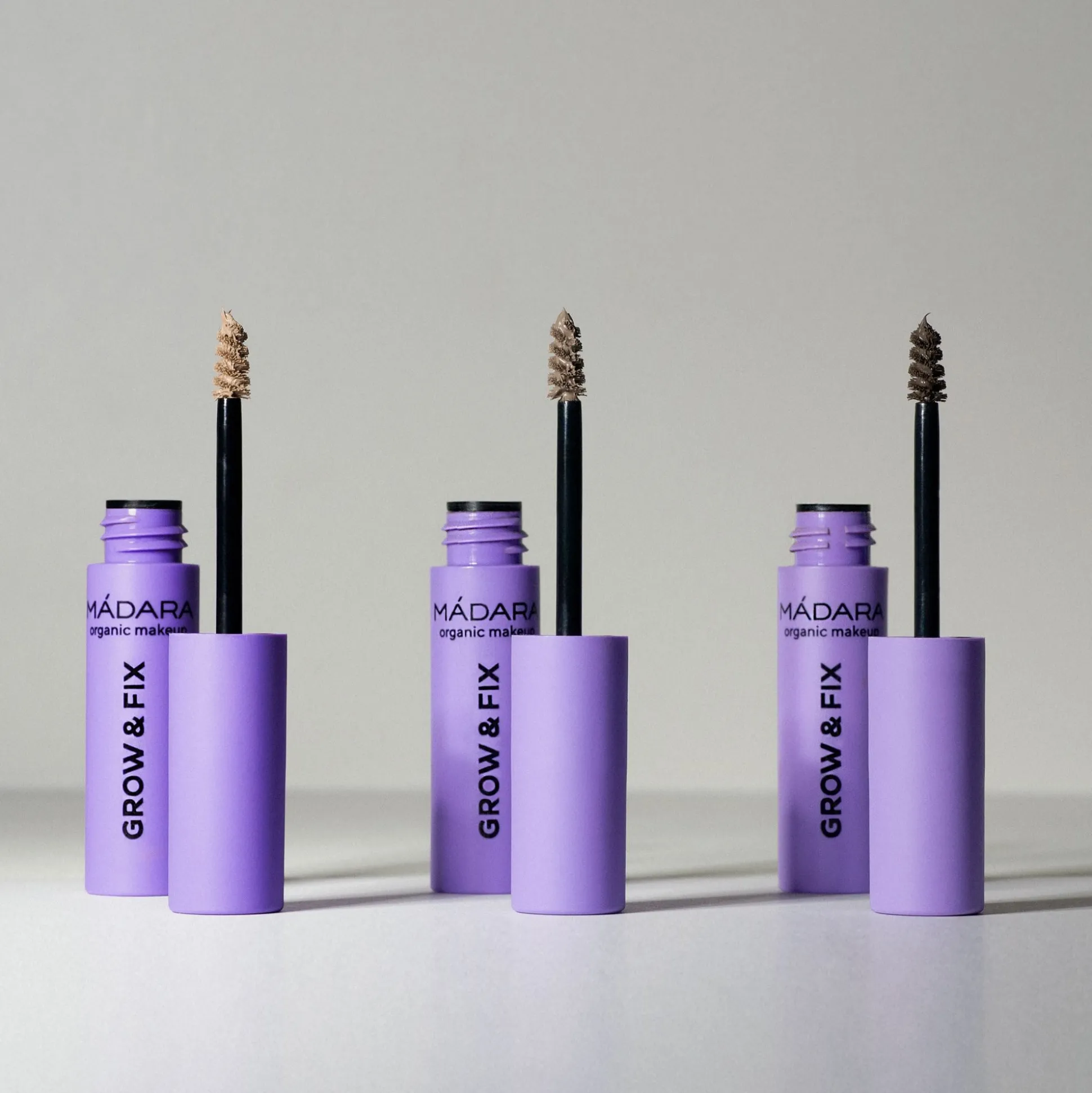 MADARA GROW & FIX Tinted Brow Gel, #4 ASH BROWN 4ml