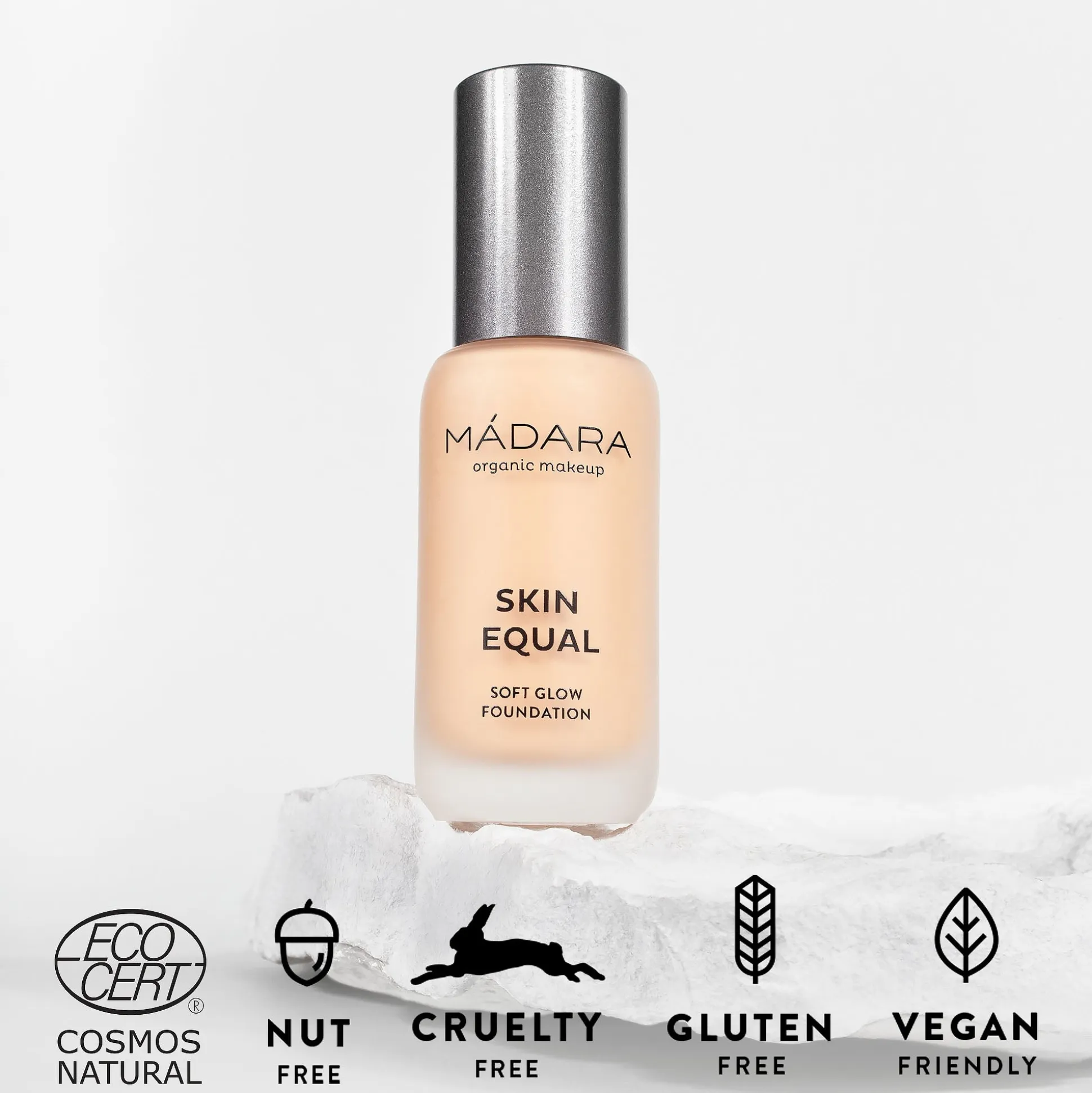 MADARA SKIN EQUAL Foundation, #20 IVORY 30ml