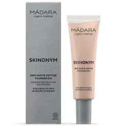 MADARA SKINONYM Semi-Matte Peptide Foundation, #30 ROSE IVORY 30ml