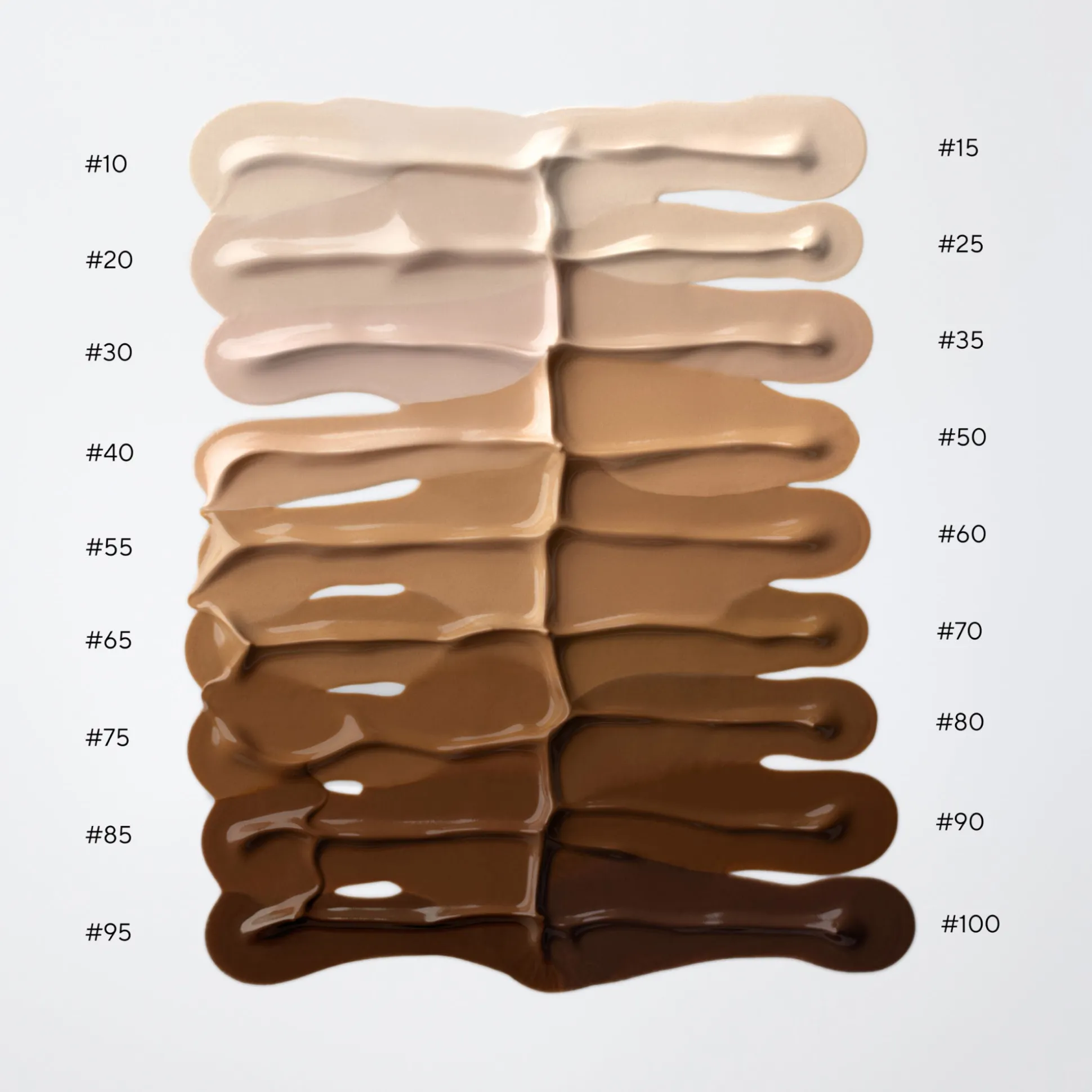 MADARA SKINONYM Semi-Matte Peptide Foundation, #30 ROSE IVORY 30ml