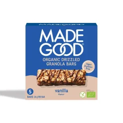 MadeGood Granola Bar, Chocolate Drizzled Vanilla 5x24g