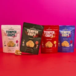 Mamame Tempeh Chips Hot Chilli 100g