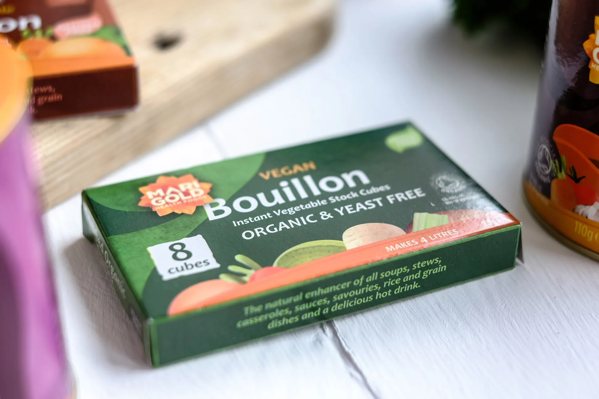 Marigold Organic Bouillon Yeast Free 8 cubes