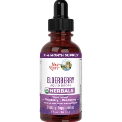 MaryRuth's Elderberry Drops (Blueberry + Raspberry) 29ml